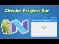 25 Android Material Design- Android Circular Progress Bar Design