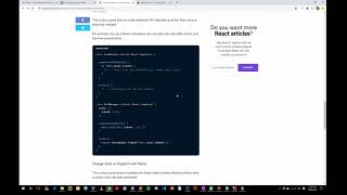 A componentDidUpdate Example