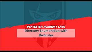 [Attack-Defense] Directory Enumeration with Dirbuster