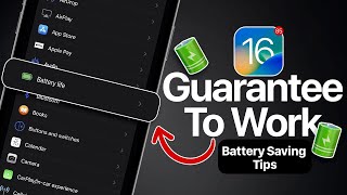 iOS 16 Battery Saving Tips Guarantee To Work 100%