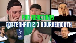 Fan Reactions Tottenham 2-3 Bournemouth | Fan Reactions