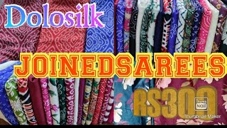 DOLOSILK JOINED SAREES