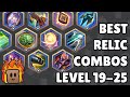 Best Relic Combos For Each Champion (levels 19-25) | Updated | Path of Champions