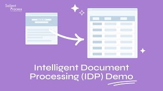 Demo | Intelligent Document Processing for workflow automations and more