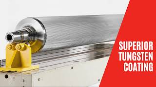 Corrugating Rolls - Superior Tungsten Coating