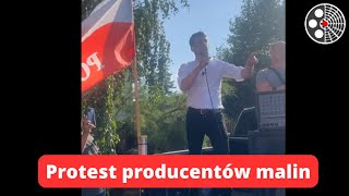 Michał Kołodziejczak: Opole Lubelskie. Protest producentów malin