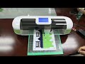 MYCUT MINI CUTTER ( cutting plotter )to make craft box