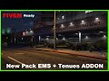 GTA 5 EMS  pack véhicles no ELS & Clothes ADDON FiveM ready