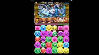 【パズドラ】希石の神殿 壊滅級周回 アメン×ドットエキドナPT