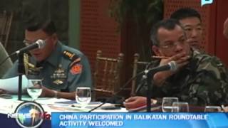 China participation in Balikatan roundtable activity welcomed