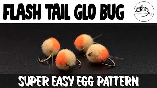 FLY TYING TUTORIAL: Flash Tail Glo Bug