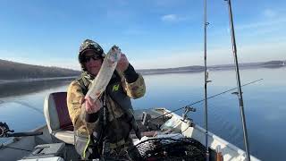 TROUT FISHING ROUND VALLEY RESERVOIR DECEMBER 27th 2024