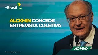 Alckmin concede entrevista coletiva