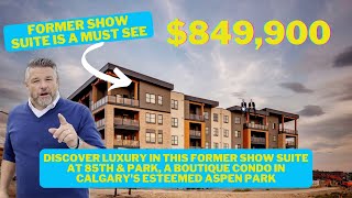 Welcome to 85th \u0026 Park in Aspen Woods—this luxurious former show suite in Calgary is a must see!