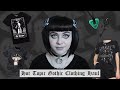 HOT TOPIC HAUL - GOTH ALTERNATIVE CLOTHING AND ACCESSORIES - PLAGUE DOCTOR TOP, CORALINE JEWELLERY