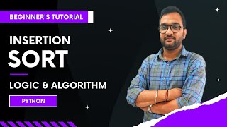 Insertion Sort | Python | Hindi