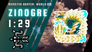 MHW ICE (PC) | Zinogre | Bow Solo | 01'29''58