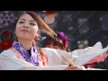 菊川よさこい蓮合 チーム「月の華」 in ウィンターフェス 2015