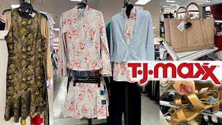 TJ MAXX NEW FINDS 🌸 BEAUTIFUL DRESSES, ACTIVEWEAR, SHOES \u0026 BAGS