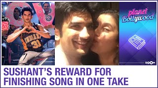Sushant's Dil Bechara title song: Farah Khan's reward for him for completing song in one take