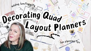 🎨✨ Decorating Quad Layouts: Fun & Functional Planning Tips! 💜