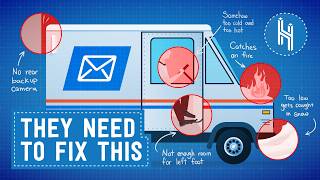 The Terrible Design of the US Mail Truck