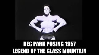 REG PARK POSING TO THE LEGEND OF THE GLASS MOUNTAIN IN 1957!!