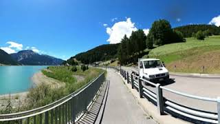 360° VR Fat Burning Indoor Cycling Workout Alps South Tyrol 4K Video