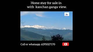 Homestay for sale in sitong Kurseong, Darjeeling, with kanchanjangha view