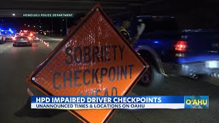 Oahu sees rise in traffic deaths; HPD plans random checkpoints