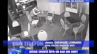 09   bataie crunta intr un bar din Siret Bucovina TV ro   07 01 2014