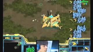 [2011.05.01] 신한은행 프로리그 10-11 5라운드 2주차 2경기 SKT vs MBC게임 6세트 (신 피의능선) 정윤종(Protoss) vs 박수범(Protoss)