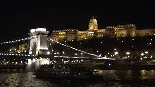 ブダペスト　ドナウ川　ナイトクルーズ Budapest Danube Night cruise