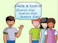 Hola a todos: A Spanish Greeting Song - Calico Spanish Songs for Kids