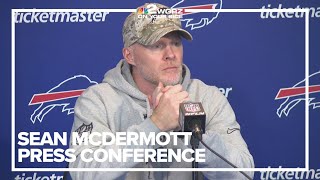 Buffalo Bills Head Coach Sean McDermott talks to media ahead of NFL Combine 2025