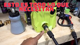 Con Este Adaptador Pueden Cambiar de Manguera y Usar Conectores Rapidos en su Hidro