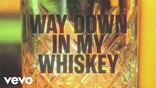 Alan Jackson - Way Down In My Whiskey (Official Lyric Video)