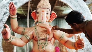 Special Variety Ganesh Making in Maharashtra | Biggest Ganesh At Solapur Maharashtra 2021