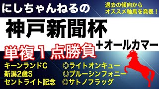 【的中】神戸新聞杯 オールカマー 2020 中山2200mは〇〇の血統が制す【にしちゃんねる】