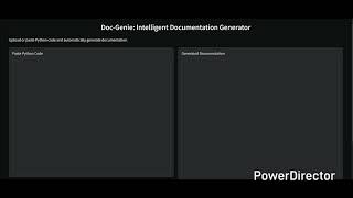 Doc-Genie: Automatic Python Documentation Generator #naanmudhalvan
