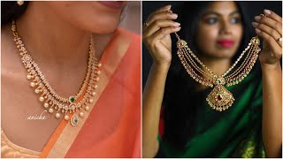 Best Layered Necklace and Haram Designs 2022 || Latest Multi Layered Necklace Designs 2022