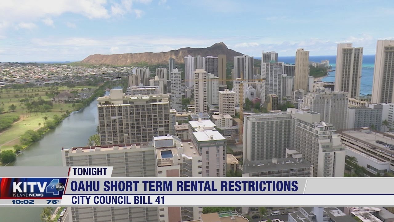 Honolulu City Council Votes To Ban Most Short-term Vacation Rentals On ...