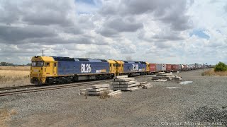 7902V Mildura To Melbourne Container Train (14/1/2022) - PoathTV Australian Railways