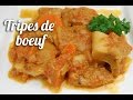 Ragoût de tripes de boeuf