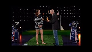 Golf-Pro - Figuren zertrümmern mit Sandra Gal - TV total