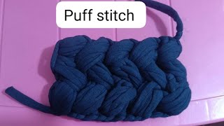 puff stitch crochet thamil