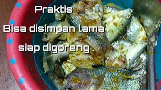 Cara menyimpan ikan yg siap digoreng / How to store fish so it's to fry