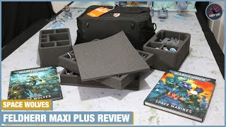 HOW TO SAFELY TRANSPORT YOUR MINIATURES - Feldherr Maxi Plus Space Marines Review - Foam Army Cases