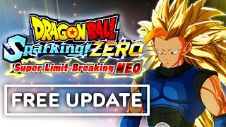 DRAGON BALL: Sparking! ZERO NEW SEASON 2 FREE UPDATE!