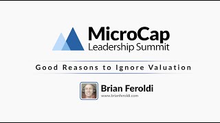Good Reasons to Ignore Valuation by Brian Feroldi